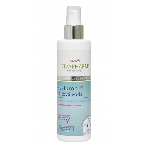 VIVACO Gesichtswasser mit Hyaluronsäure VIVAPHARM 200 ml