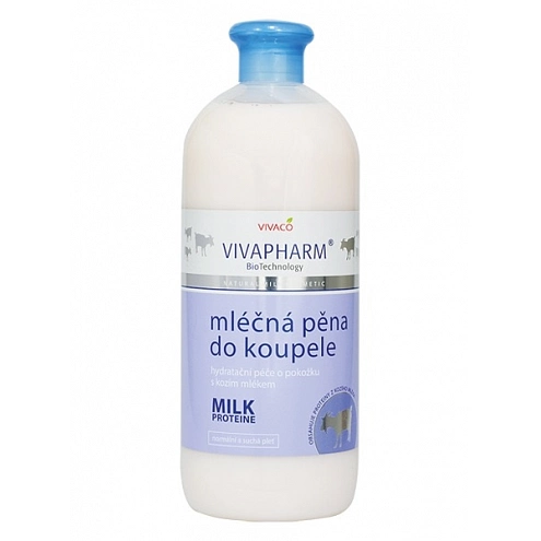 VIVACO Milchbad-Schaum mit Ziegenmilch VIVAPHARM 1000 ml VIVACO Milchbad-Schaum mit Ziegenmilch VIVAPHARM 1000 ml