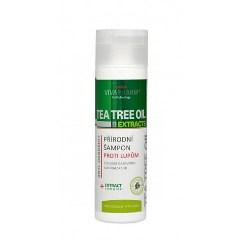 VIVACO Haarshampoo mit Teebaumöl VIVAPHARM 200ml