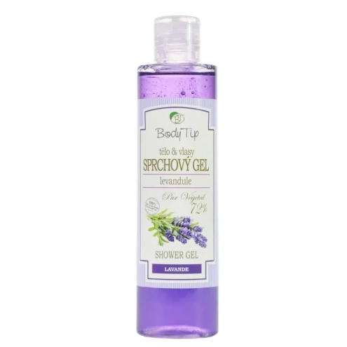 VIVACO Duschgel Lavendel BODY TIP 250 ml