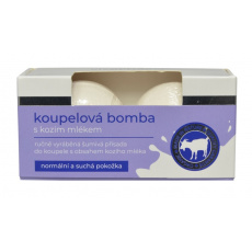 VIVACO Badebombe mit Ziegenmilch VIVAPHARM 2 x 75 g
