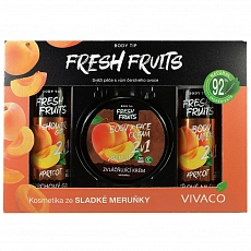 VIVACO Geschenkset Kosmetik mit Aprikosenöl