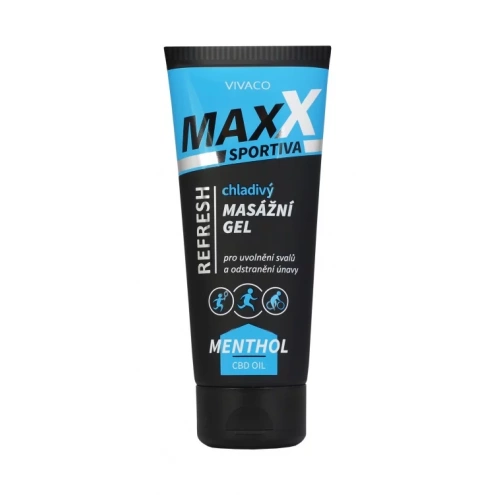 VIVACO Kühlendes Massagegel Maxx Sportiva REFRESH 200 ml