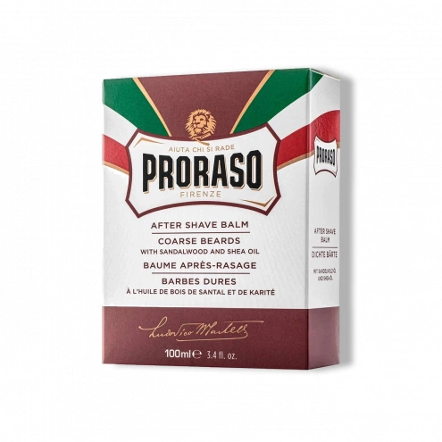 Proraso vyživujúci balzam po holení Coarse Beards 100ml