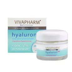 VIVACO Gesichtscreme mit Hyaluronsäure VIVAPHARM 50 ml