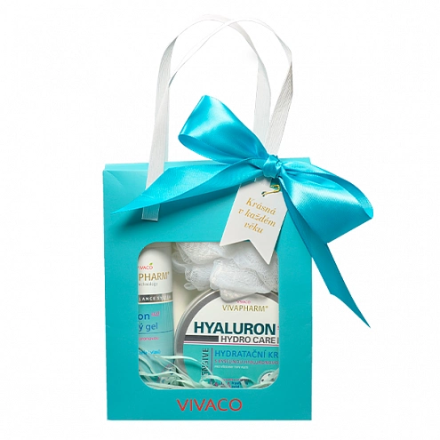 VIVACO Geschenktasche mit Kosmetik und Hyaluronsäure VIVACO Geschenktasche mit Kosmetik und Hyaluronsäure