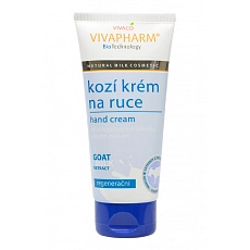 VIVACO Handcreme mit Ziegenmilch in der Tube VIVAPHARM 100 ml