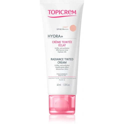 Topicrem Hydra+ Radiance Tinted Cream light 40 ml Topicrem Hydra+ Radiance Tinted Cream light 40 ml