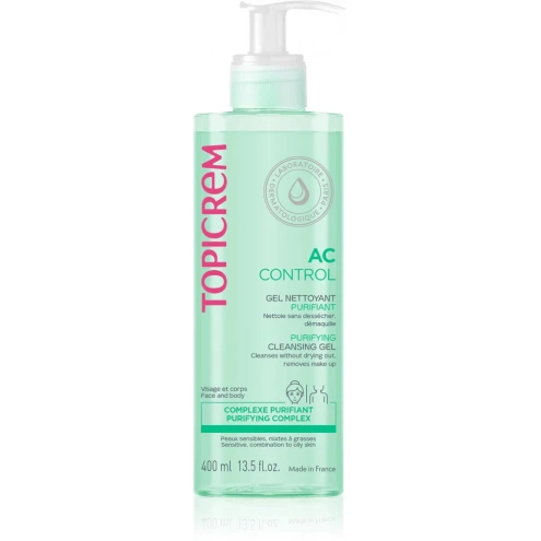 Topicrem AC Control Purifying Cleansing Gel 400 ml