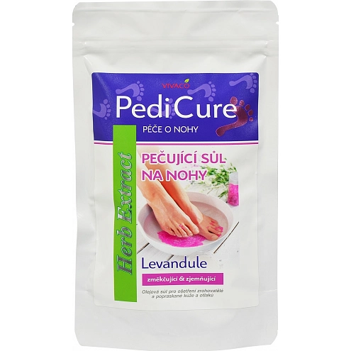 VIVACO Fußbadesalz mit Lavendelöl HERB EXTRACT 300 g VIVACO Fußbadesalz mit Lavendelöl HERB EXTRACT 300 g