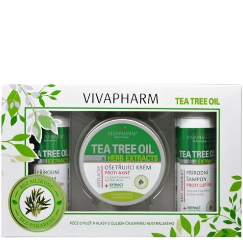 VIVACO Geschenkset Kosmetik mit australischem Teebaumöl