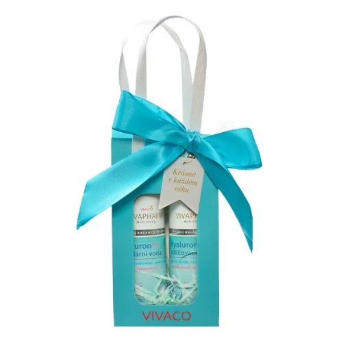 VIVACO Geschenktasche mit Kosmetik und Hyaluronsäure
