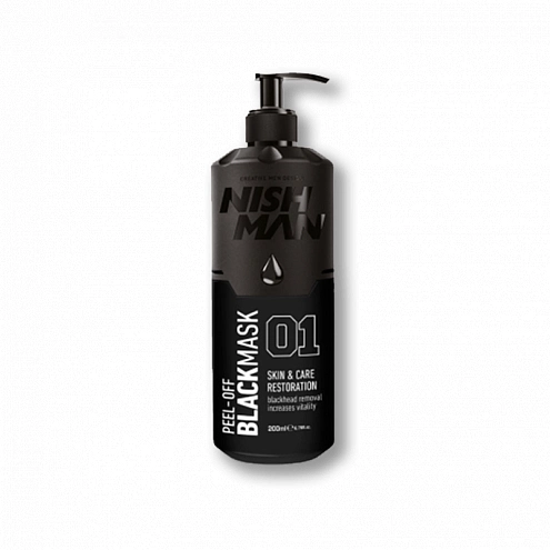 NishMan čistiaca zlupovacia maska na tvár Peel-Off 200ml