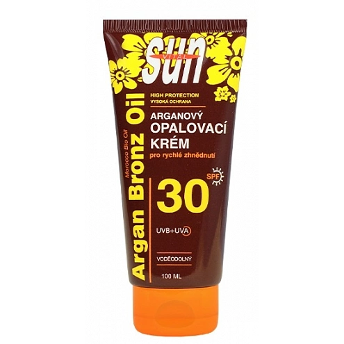 VIVACO Sonnencreme mit BIO-Arganöl SPF 30 SUN VITAL 100 ml