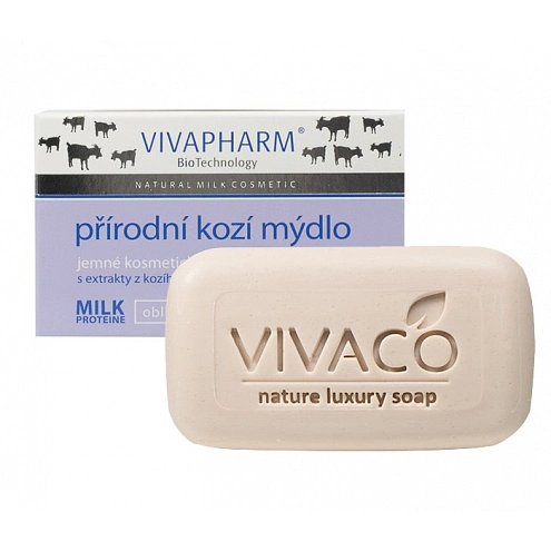 VIVACO Naturseife mit Ziegenmilch VIVAPHARM 100 g VIVACO Naturseife mit Ziegenmilch VIVAPHARM 100 g