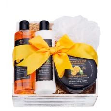 Geschenkverpackung Kosmetik Orangenblüte & Mandarine