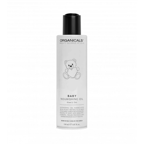 Organicals BABY Nourishing Oil Aloe&Oat vyživující olej na pokožku miminek 150 ml