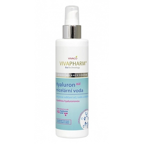 VIVACO Mizellenwasser mit Hyaluronsäure VIVAPHARM 200 ml