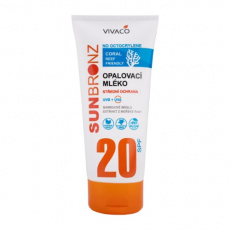 Sonnenmilch SUN BRONZ SPF 20 - Korallenfreundlich 200 ml