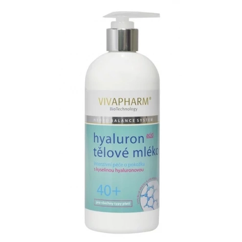 VIVACO Körpermilch mit Hyaluronsäure VIVAPHARM 400 ml VIVACO Körpermilch mit Hyaluronsäure VIVAPHARM 400 ml