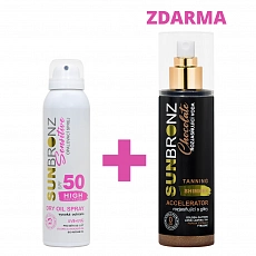 VIVACO Trockenes Sonnenöl Sensitive SPF 50 SUNBRONZ 90 ml