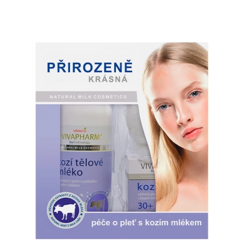 VIVACO VIVAPHARM Kosmetische Ziegen-Geschenkbox - Gesichtspflege