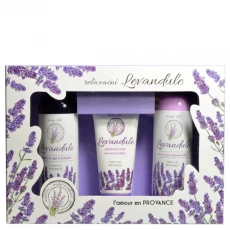 VIVACO Geschenkset Kosmetik mit Lavendelöl