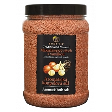 VIVACO Badesalz Macadamianuss mit Vanille BODY TIP 1500 g