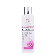 Natürliches Duschgel mit Rosenwasser VIVAPHARM 200 ml