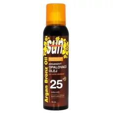 VIVACO Trockenes Sonnenöl mit BIO-Arganöl SPF 25 SUN VITAL 150 ml