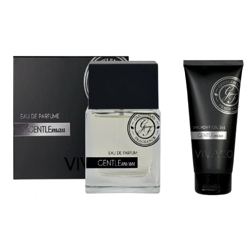 VIVACO GENTLEMAN BLACK - edp 50ml + Duschgel 200ml