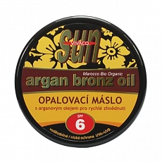 VIVACO Sonnenbutter mit BIO-Arganöl SPF 6 SUN VITAL 200 ml