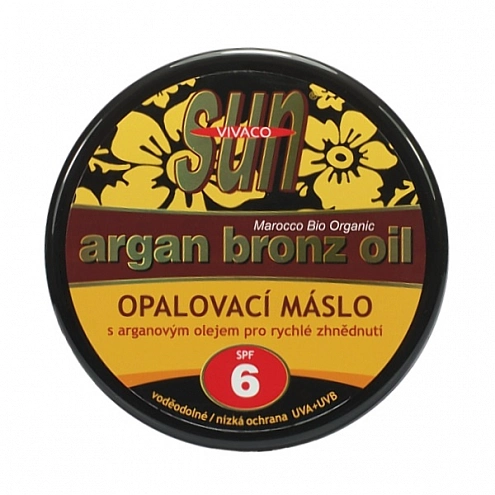 VIVACO Sonnenbutter mit BIO-Arganöl SPF 6 SUN VITAL 200 ml