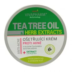 VIVACO Pflegecreme mit Teebaumöl VIVAPHARM 200 ml
