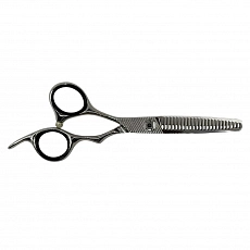 MR. MUSTACHE Craft Silver Left-Handed Thinning Scissors 5.5" / 6.0"
