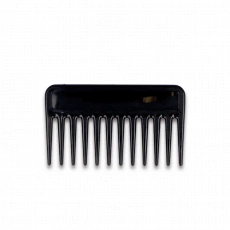 Široký hrebeň Eurostil pre barberov – čierny