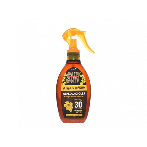 VIVACO Sonnenöl mit BIO-Arganöl SPF 30 SUN VITAL 200 ml