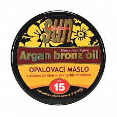 VIVACO Sonnenbutter mit BIO-Arganöl SPF 15 SUN VITAL 200ml