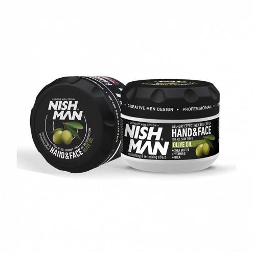 Krém na tvár a ruky  Nishman Hand&amp;Face Cream Olive oil 300 ml