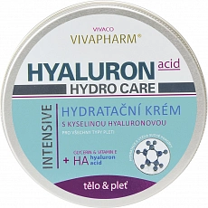 VIVACO Feuchtigkeitscreme mit Hyaluronsäure VIVAPHARM 200 ml