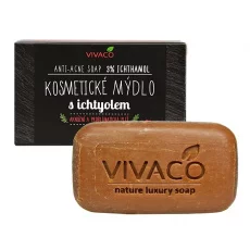 VIVACO Natürliches Seife mit ICHTHYOL 3% cremig 100 g