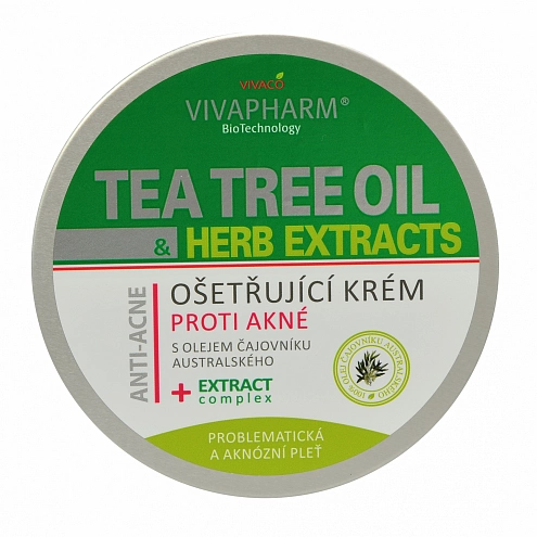 VIVACO Pflegecreme mit Teebaumöl VIVAPHARM 200 ml VIVACO Pflegecreme mit Teebaumöl VIVAPHARM 200 ml