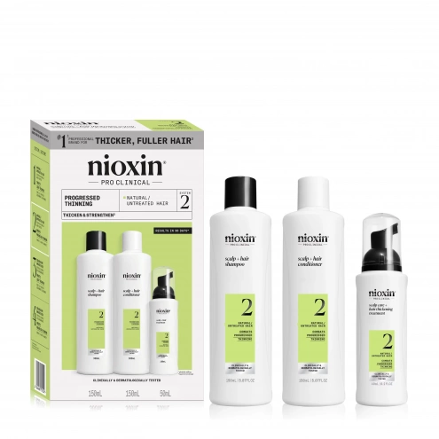 Nioxin System 2 Trial Kit 2x150+40 ml