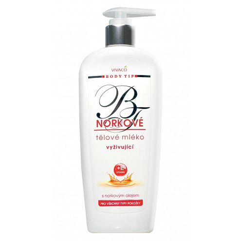 VIVACO Körpermilch mit Nerzöl BODY TIP 400 ml VIVACO Körpermilch mit Nerzöl BODY TIP 400 ml