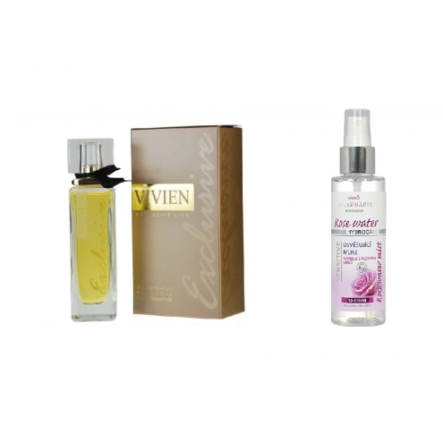VIVACO EDP LOVE ME 50ml + ROSENWASSER Gesichtsspray 100ml