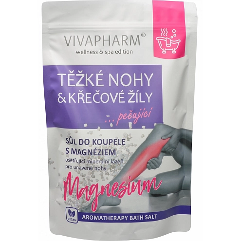 VIVACO Salz Magnesium SCHWERE BEINE und KRAMPFADERN 1000 g
