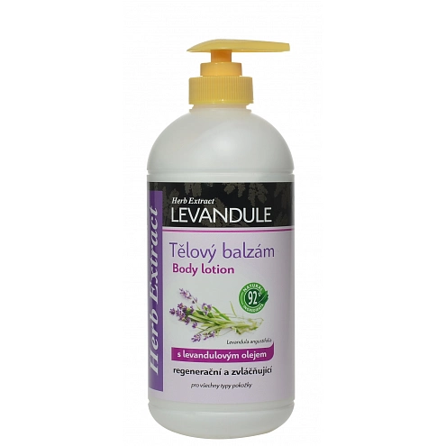 VIVACO Körperbalsam mit Lavendelöl HERB EXTRACT 500 ml