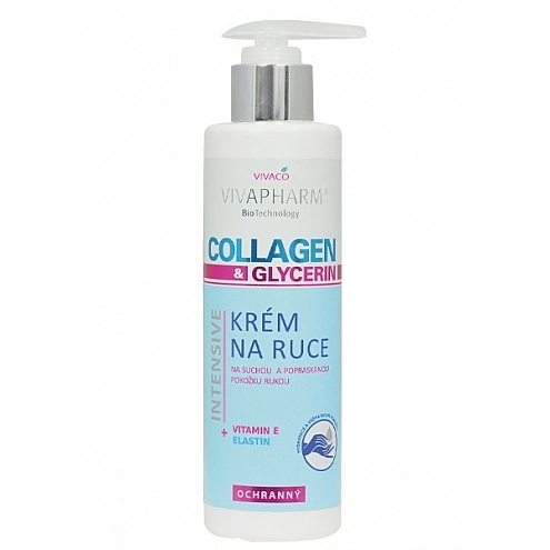 VIVACO Handcreme Kollagen und Glycerin VIVAPHARM 200 ml