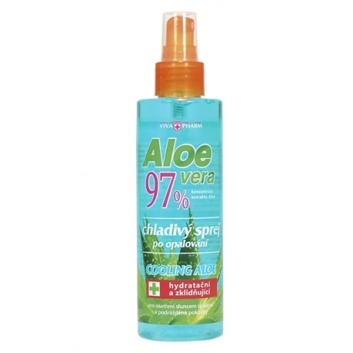 VIVACO Beruhigendes Spray Aloe Vera 97% VIVAPHARM 200 ml
