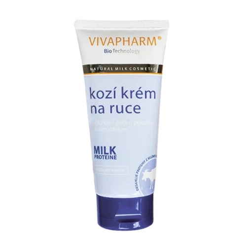 VIVACO Handcreme mit Ziegenmilch in der Tube VIVAPHARM 100 ml
